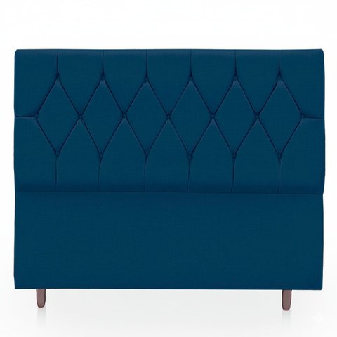 Cabeceira Estofada para Cama de Casal 140 Athena Linho