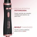 Ver imagem 6 de Escova Rotativa Black Rose, 3 em 1, 1200 W, 2 Temperaturas Erb01 Mondial