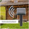 Repelente Solar Ultrassonico Mosca Rato Cobra Mosquito Jardim Quintal Externo ideal importados BSL33 - 4