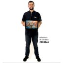 Ver imagem 2 de Quadro Decorativo Floral Luxo Primavera Colorida em Moldura Caixa Tacolado Moldura Caixa 3cm Madeira