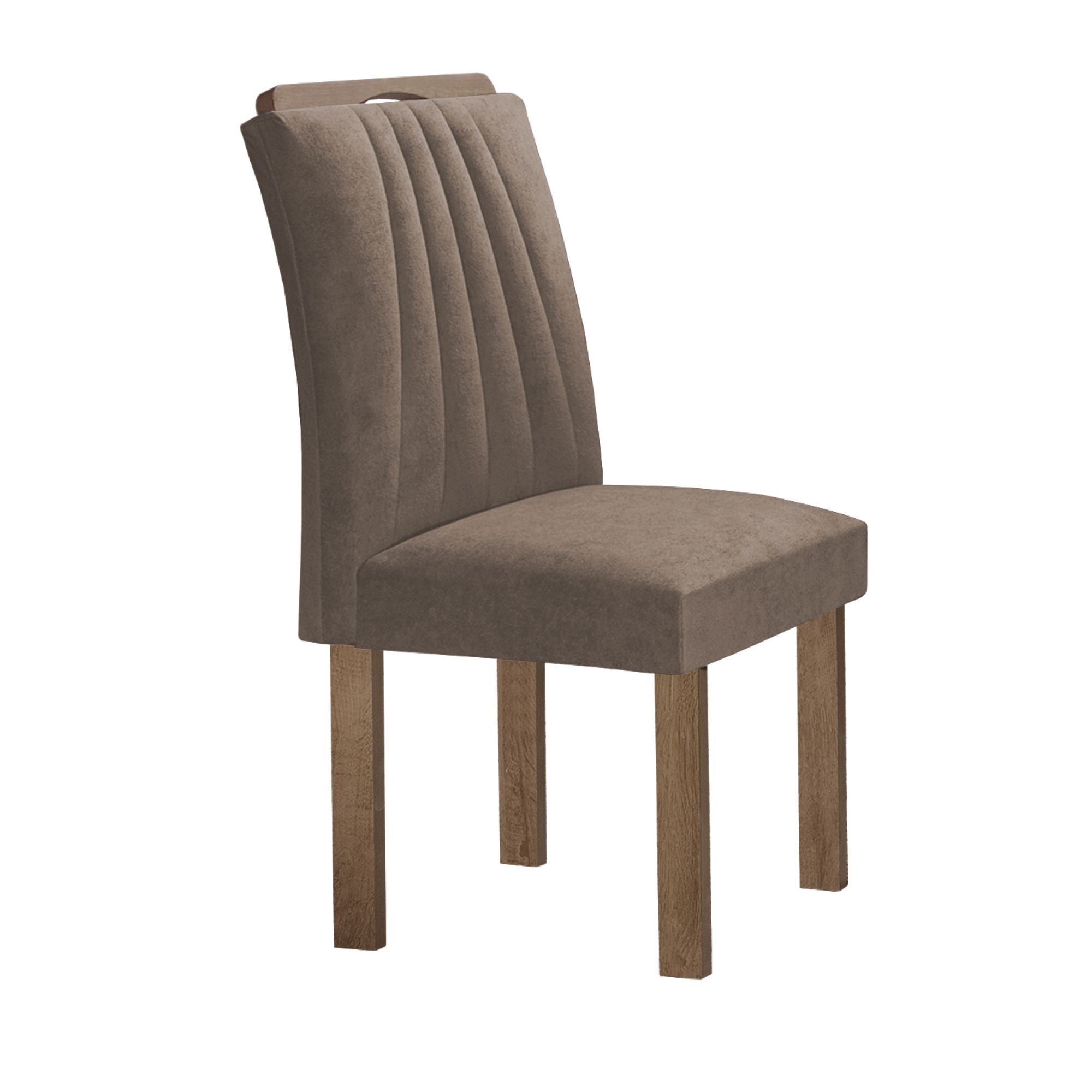Conjunto Mesa Arizona 120cm com 4 Cadeiras Arizona Tampo Redondo Plus com Vidro - 12