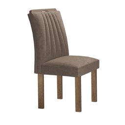 Conjunto Mesa Arizona 120cm com 4 Cadeiras Arizona Tampo Redondo Plus com Vidro - 12
