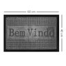 1 Tapete Porta Capacho Bem Vindo Lux Antiderrapante Cz 40x60 - 5