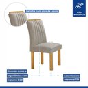 Ver imagem 7 de Conjunto Mesa Arizona 120cm com 4 Cadeiras Arizona Tampo Redondo Plus com Vidro