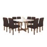Conjunto Mesa Arizona 135cm com 8 Cadeiras Arizona Tampo Slim Plus com Vidro - 15