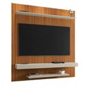 Ver imagem 1 de Painel Leme Tv até 60 Polegadas Pintura Ripado Bechara Off White com Natural