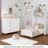 Cabeceira Multifuncional Casinha Milka para Mini Cama-Branco - 5