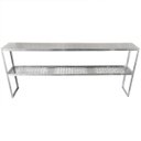 Ver imagem 1 de Prateleira de Apoio em Aço Inox 110 x 30 x 75 com 1 Plano Liso e Escorredor