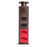 Mini Totem 4 Tomadas - 2 - 110v + 2- 220v Flex Qtmov Marrom - 2