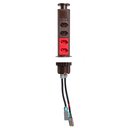 Ver imagem 1 de Mini Totem 4 Tomadas - 2 - 110v + 2- 220v Flex Qtmov Marrom