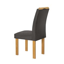 Conjunto Mesa Bella Ripada 120cm com Painel Espelhado Tampo Bella com Vidro 4 Cadeiras Arizona - 13