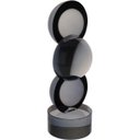 Ver imagem 3 de Escultura Decorativa Enfeite Casa Meias Esferas Home&co Eco Crystal 26x8x8cm