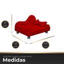 Ver imagem 6 de Caminha Divã Pet Cães e Gatos Grande Porte Suede