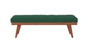 Ver imagem 1 de Puff Decorativo Recamier Madri - Tecido Verde Folha