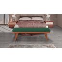 Ver imagem 2 de Puff Decorativo Recamier Madri - Tecido Verde Folha