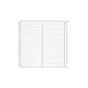 Ver imagem 1 de KIT - 2 Prateleiras Branca Visa VN25/28 VB25/28 VF28 + 8 Ganchos Suporte - Metalfrio