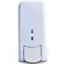 Ver imagem 1 de Dispenser de Sabonete Líquido ou Álcool em Gel Branco New Classic com Reservatório - 40576 - NOBRE