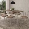 Conjunto Sala de Jantar 6 Cadeiras Santana Carraro Legno - 1