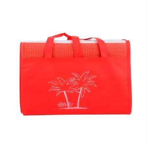 Esteira Bolsa com Alça de Praia Piscina Impermeável Cor:vermelho