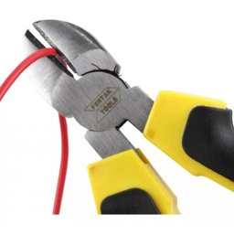 Kit 4 Ferramentas-1 Alicate Universal 8"+1 de Corte Diagonal 6"+1 de Bico Meia Cana 6"+1 Trena 5 Met - 3