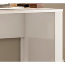 Ver imagem 4 de Mesa Escrivaninha Para Computador Office 29500 Branco