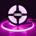 Ver imagem 2 de Fita Led Cob Rosa 10w 360 Led’s 12v Ip44 5 Metros