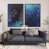 Quadro Decorativo Abstrato Duo Homem do Universo - 2