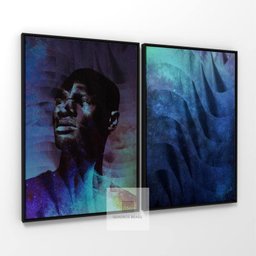 Quadro Decorativo Abstrato Duo Homem do Universo - 3