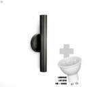 Ver imagem 3 de Arandela de Parede Slim Palito - Preto + Led Gu10