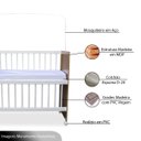 Ver imagem 4 de Mini Berço Bed Side Mimo Colchão Gratis Grade Movel