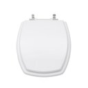 Ver imagem 1 de Assento Sanitário Poliéster Venice Branco – Belize