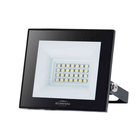 Refletor Led Play 30w Luz Branca 6500k Ip66 - Preto