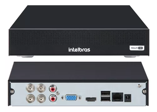 Kit 3 Cameras Hd 720p Ir 20 Mts Hc 1120b Intelbras, Dvr 4 Canais 500gb Intelbras, Cabo, Fonte e Cone - 11