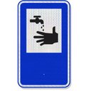 Ver imagem 1 de Placa de Sinalização Serviço Sanitário Sau-11 Resolução Contran Nº 180