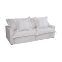 Ver imagem 5 de Sofá Cama Niágara 4 Lugares Retrátil e Reclinável 200cm Boucle com Molas