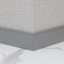 Ver imagem 7 de Rodape Cinza Claro Pvc 240x15 Cm 10 Peças