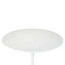 Ver imagem 2 de Mesa Saarinen Tulipa Redonda 100cm Tampo Madeira Branca 5 Lugares