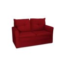 Ver imagem 1 de Sofá Pequeno 02 Lugares 150cm Mobi Suede Marsala Herrero