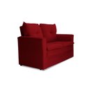 Ver imagem 2 de Sofá Pequeno 02 Lugares 150cm Mobi Suede Marsala Herrero