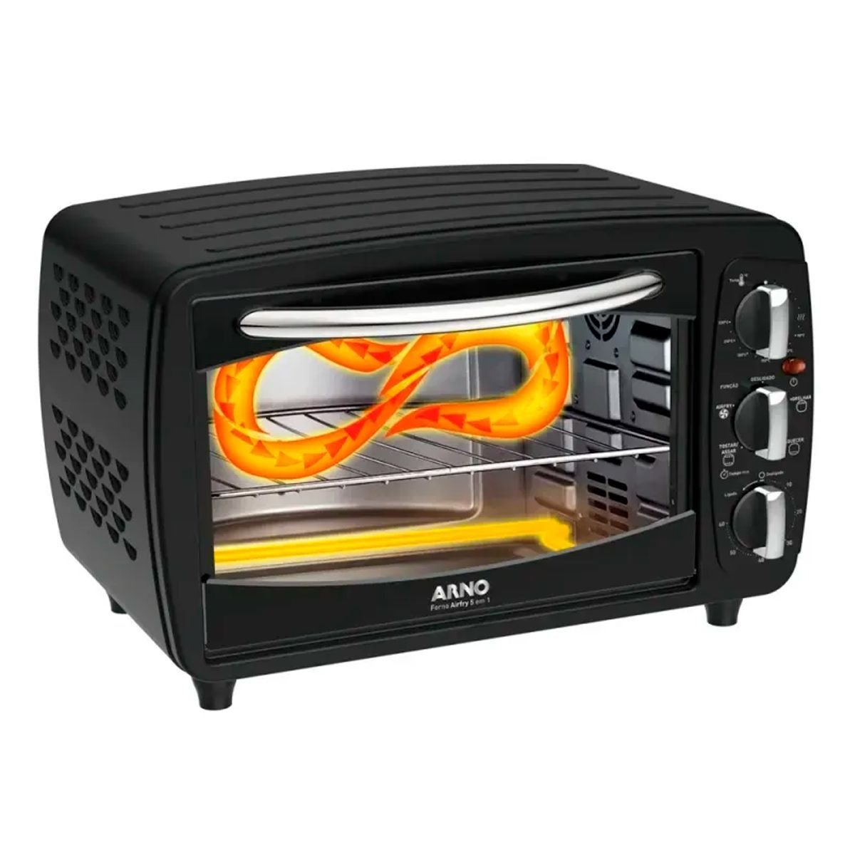 Forno de Bancada Função Airfry Arno 5 em 1 Elétrico 127v - 4