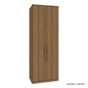 Ver imagem 1 de Guarda Roupa Modulado 02 Portas 245cm Setiba - Jequitibá