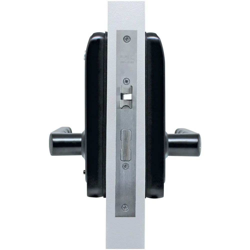 Fechadura Eletronica Digital Smart Lock de Embutir Sl205 Biometria e Senha - 3