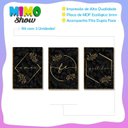 Ver imagem 3 de Kit 03 Placas Decor Mdf Amor Fé Gratidão Tamanho 28,7x22 Ar7