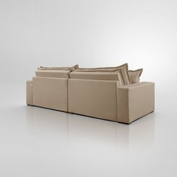 Sofá Cama Jupiter 3 Lugares Retrátil Reclinável 2,30m Linho com Molas Ensacadas - 8