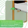 Armário Paneleiro em Mdp/mdf 2 Portas 1 Gaveta Isabela - 8