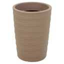 Ver imagem 1 de Vaso Grego Alto Decorativo de Flor 50cm Folhagem Tramontina Plástico Acabamento Granito Areia