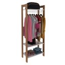 Ver imagem 4 de Armário Closet com 3 Prateleiras Az1029 Amêndoa/branco Tecnomobili