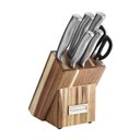Ver imagem 1 de Cuisinart Conjunto de Facas Inox 7 Peças com Bloco de Acácia