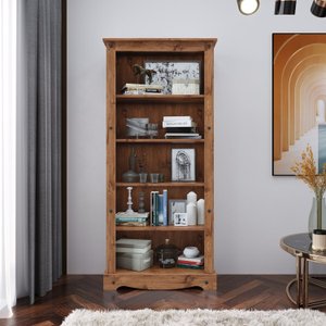 Estante para Livros para Livros Organizador Multiuso de Madeira