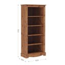 Ver imagem 3 de Estante para Livros para Livros Organizador Multiuso de Madeira